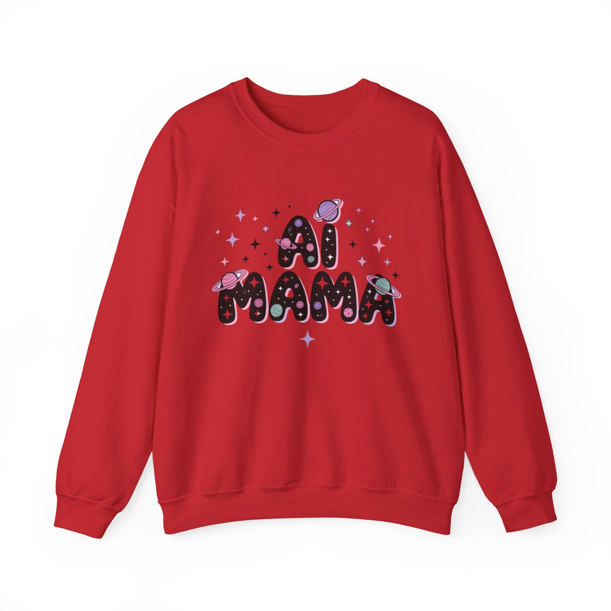 AI Mama "Digital Daydreamer" Unisex Heavy Blend™ Crewneck Sweatshirt