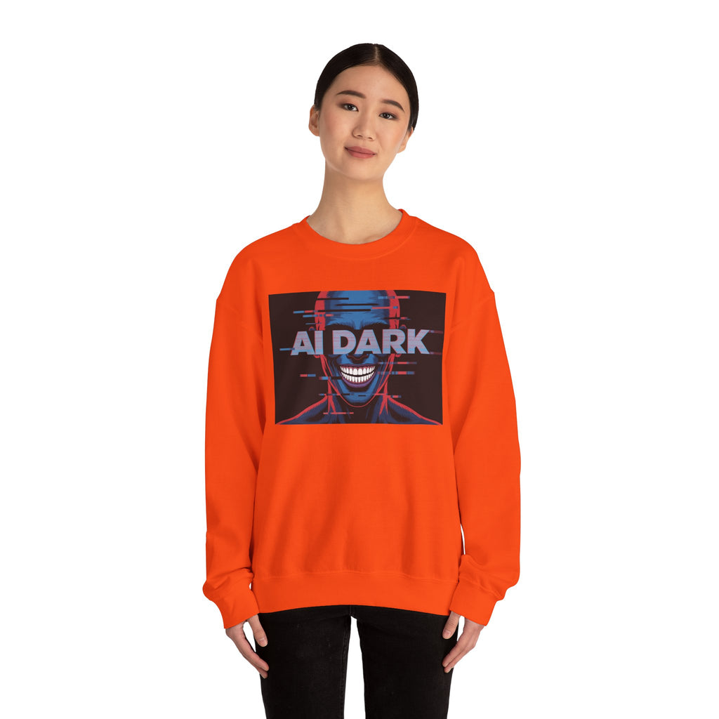 AI DARK  " Deepcore Distortion "  unisex Heavy Blend™ Crewneck Sweatshirt