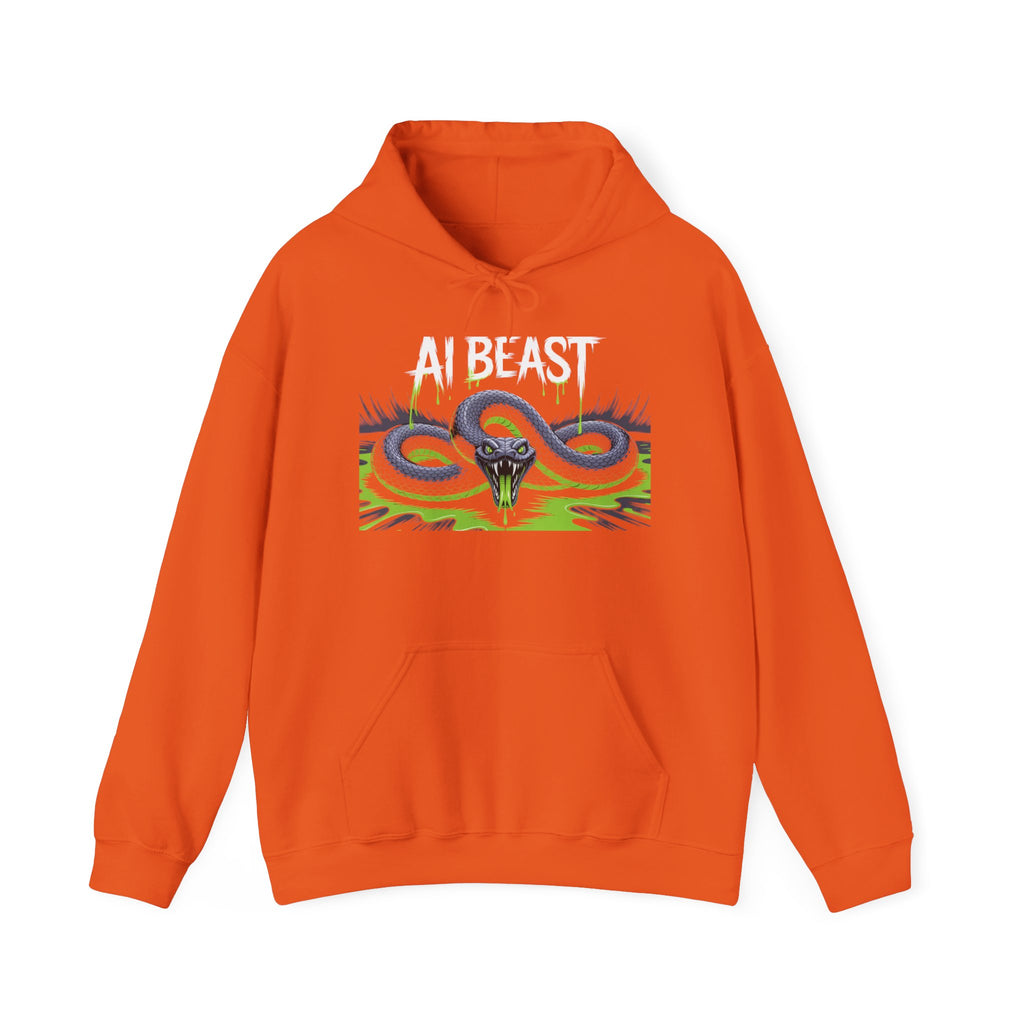 AI BEAST "Digital Venom" Unisex Heavy Blend™ Crewnwck Hoodie
