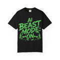 AI BEAST MODE: ON “DIGITAL HULK ENERGY” Unisex Garment-Dyed T-shirt
