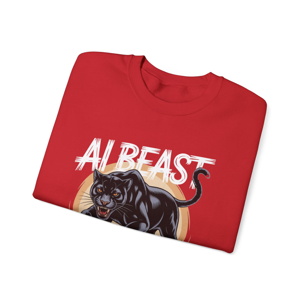 AI BEAST "Midnight Matrix" Unisex Heavy Blend™ Crewneck Sweatshirt