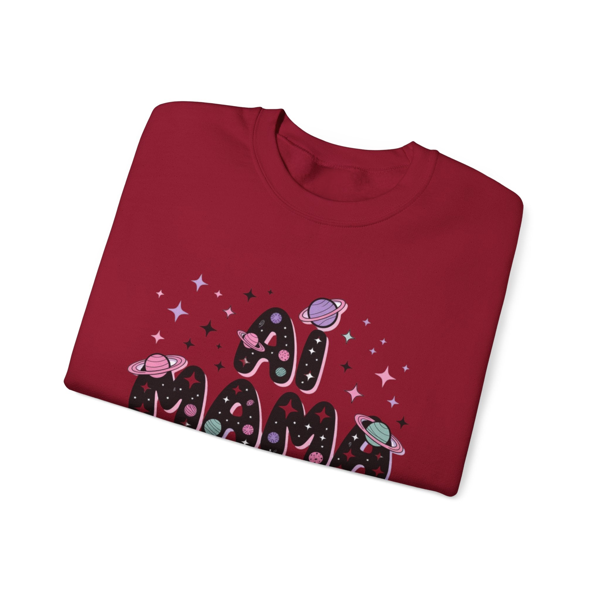 AI Mama "Digital Daydreamer" Unisex Heavy Blend™ Crewneck Sweatshirt