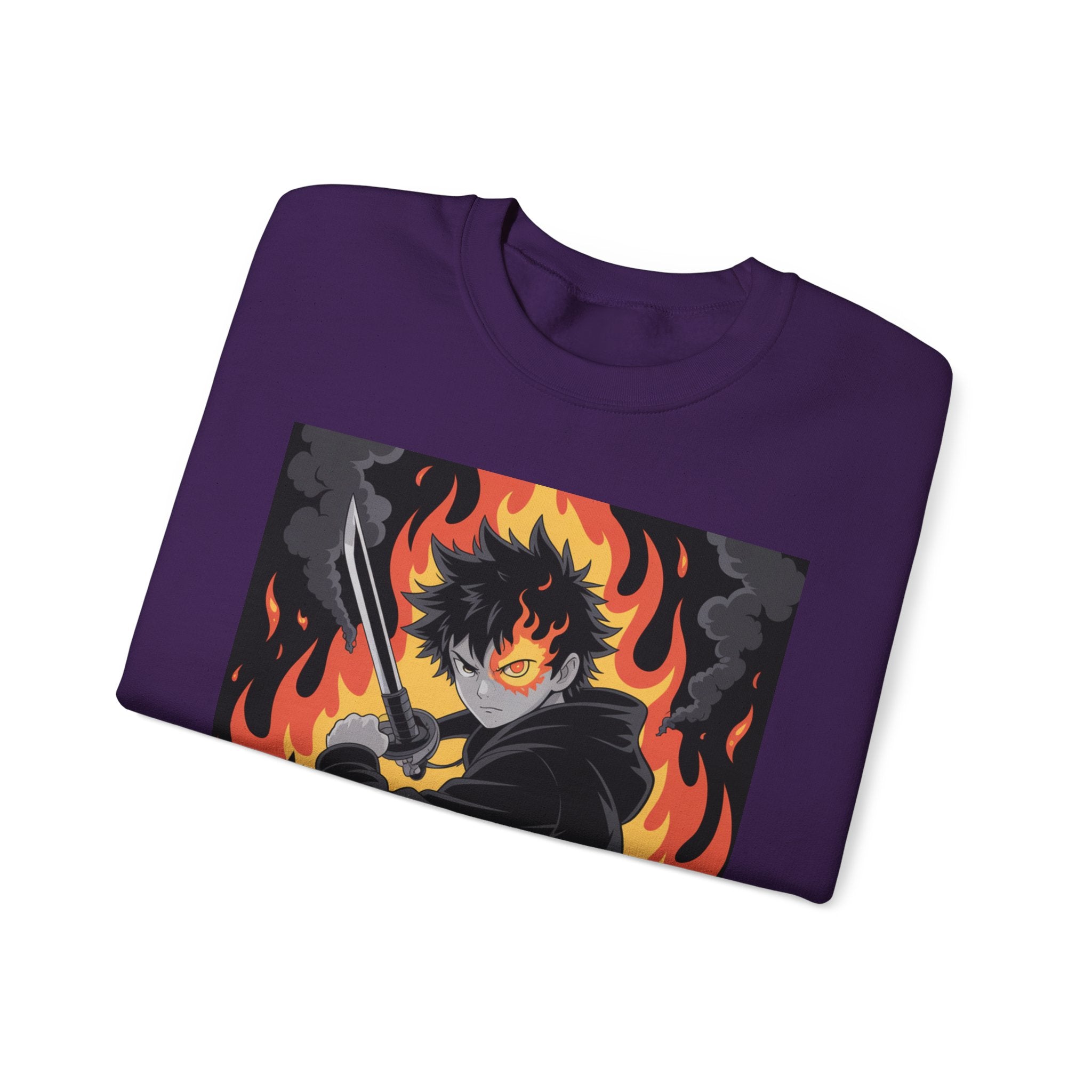 AI BEAST  "Warrior.exe"  Unisex Heavy Blend™ Crewneck Sweatshirt