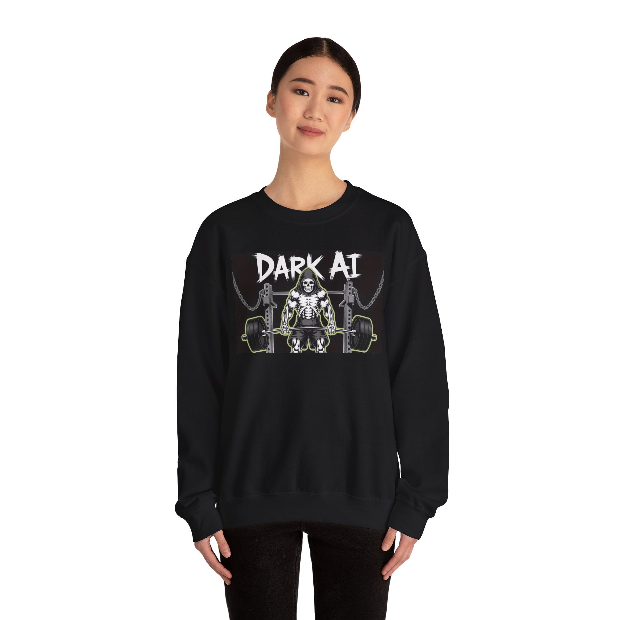 DARK AI "Reaper Protocol" Unisex Heavy Blend™ Crewneck Sweatshirt