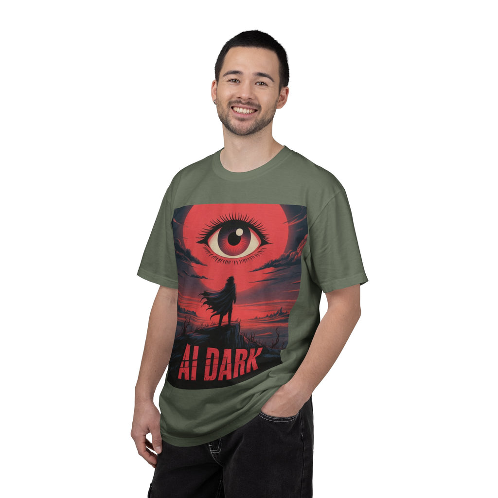 AI DARK “Shadow Protocol” Unisex Garment-Dyed T-shirt