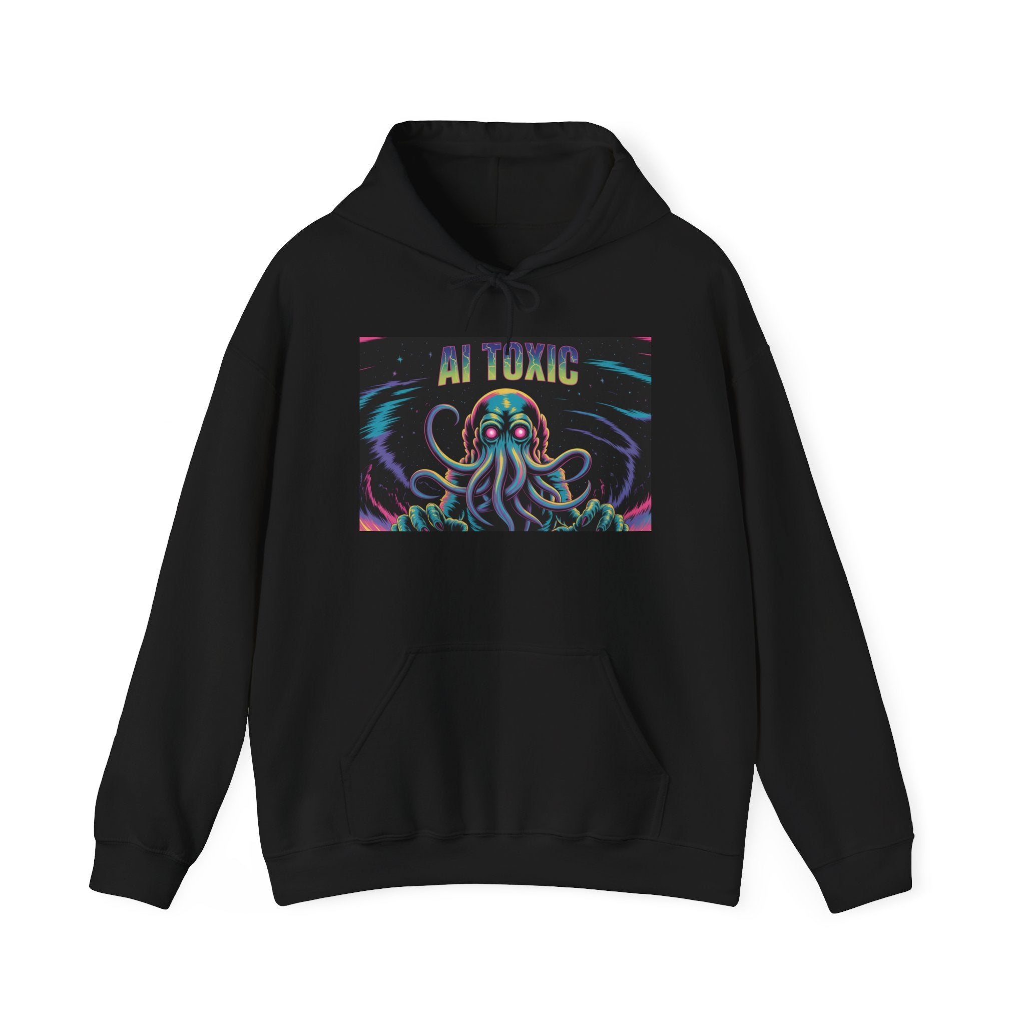 AI TOXIC  "Data  Overlord" Unisex Heavy Blend™ Hooded Sweatshirt