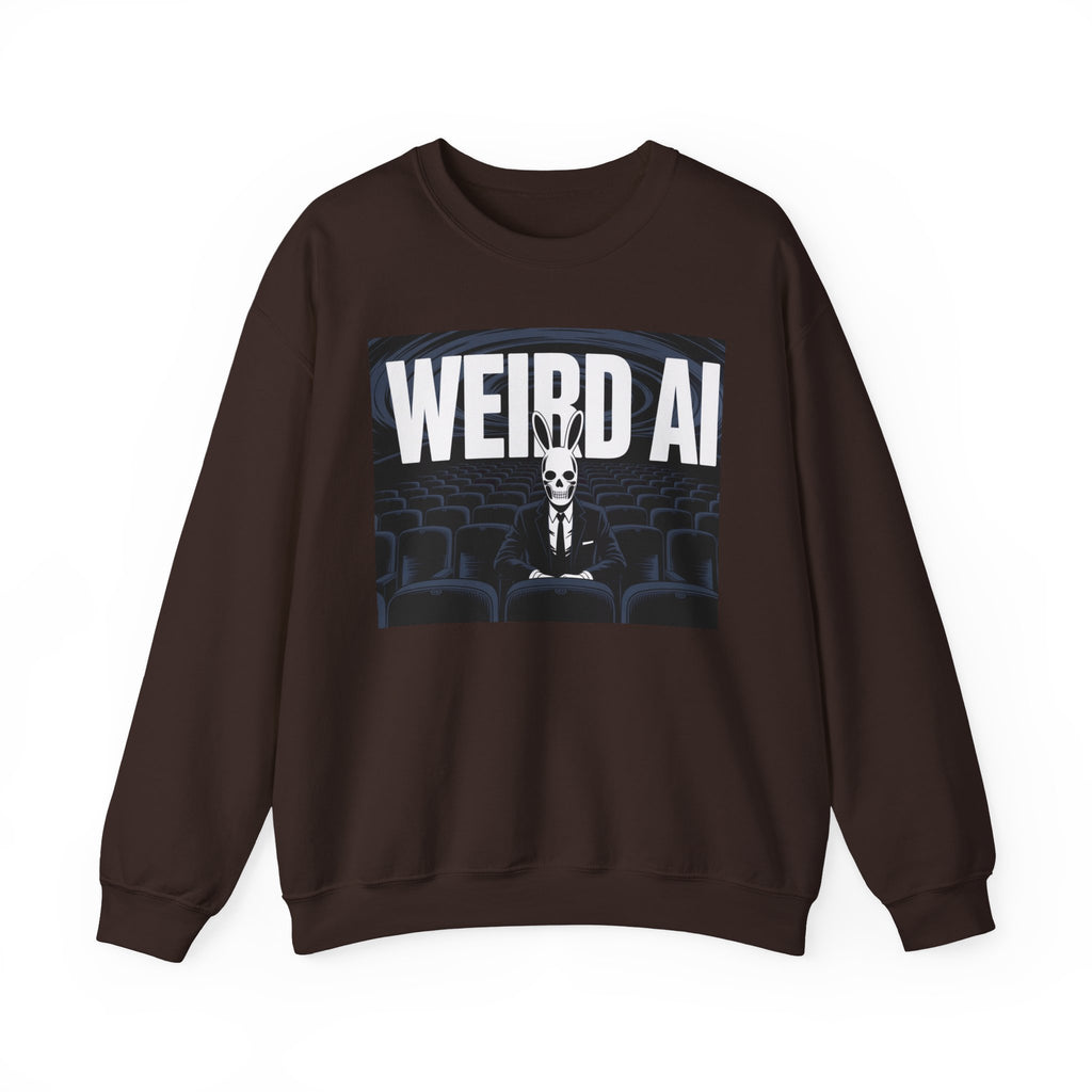 WEIRD AI " Backrooms Theater "  Unisex Heavy Blend™ Crewneck Sweatshirt