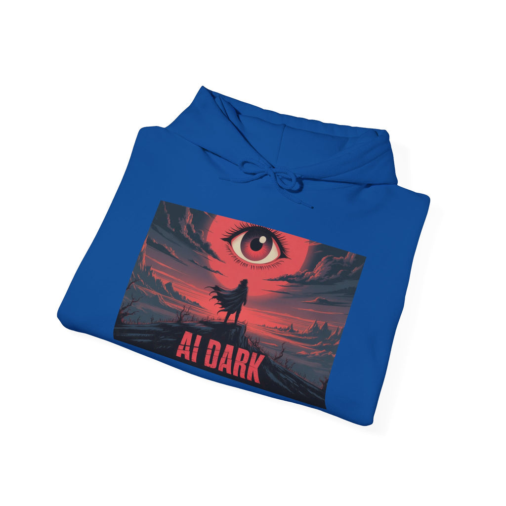 AI DARK  “ Shadow Protocol ”  Unisex Heavy Blend™ Hooded Sweatshirt