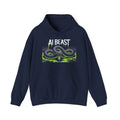 AI BEAST "Digital Venom" Unisex Heavy Blend™ Crewnwck Hoodie