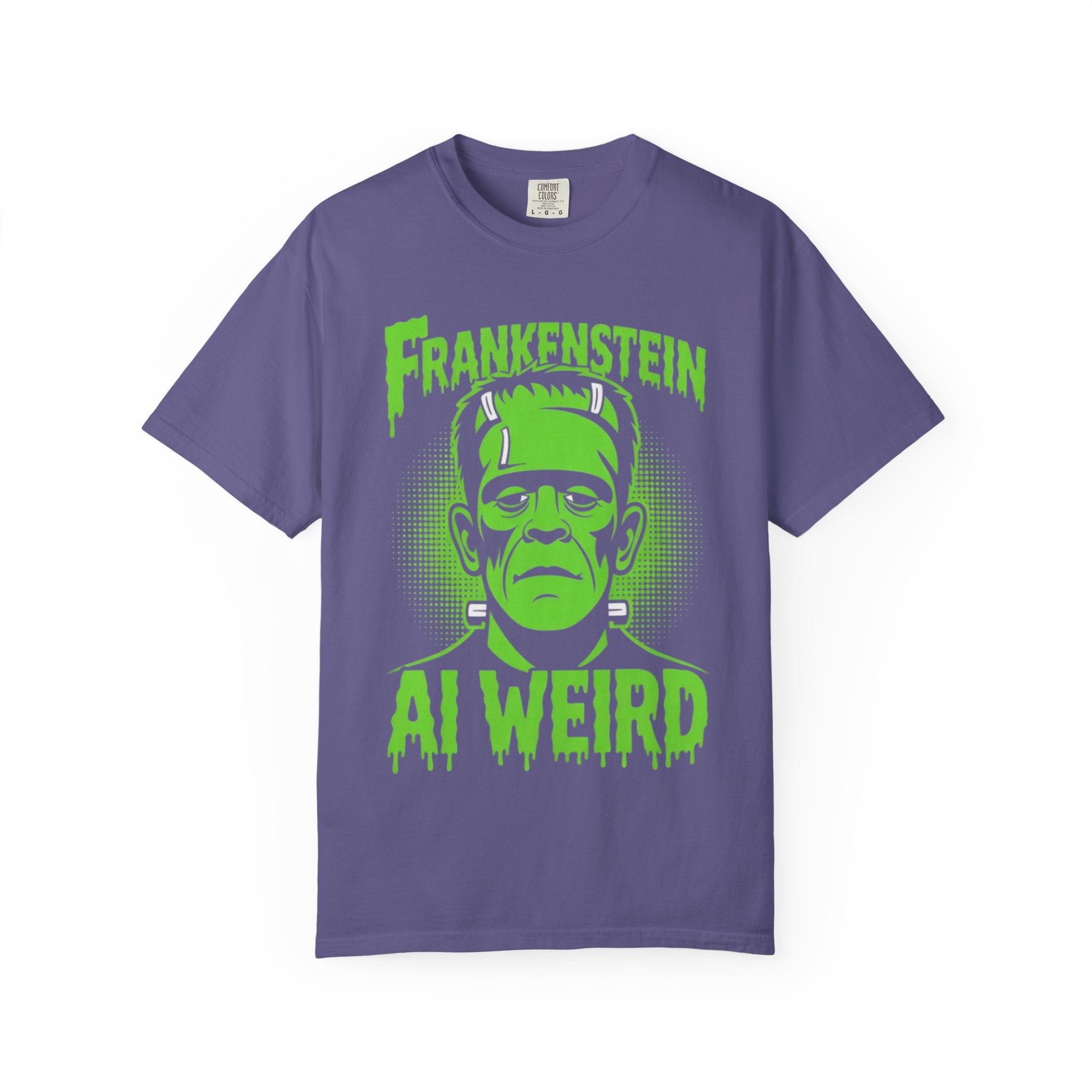 AI Weird  "Frankenbyte" Unisex Garment-Dyed T-shirt