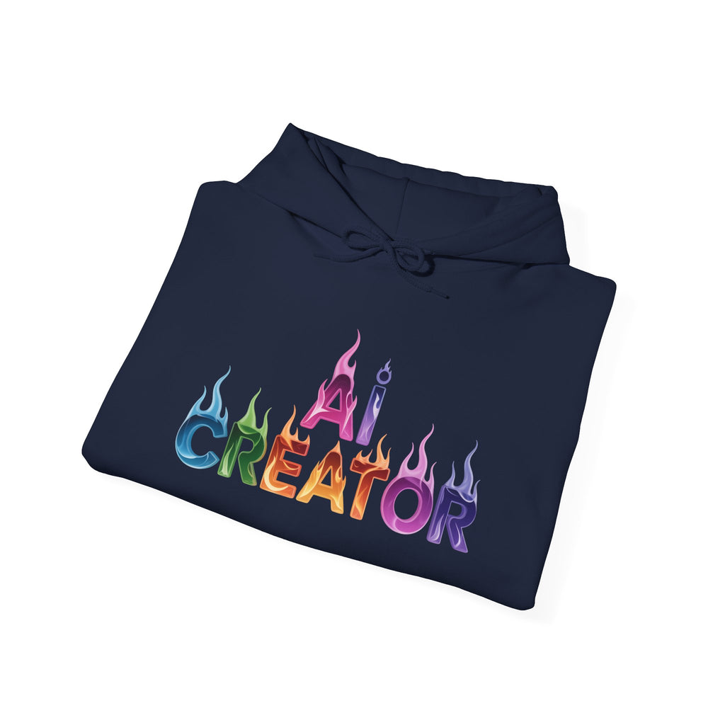 AI Creator "SPECTRUM IGNITION" Teddy Bear with Hoodie