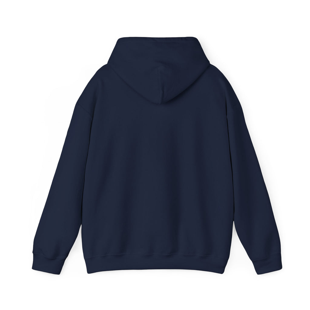2. AI is LIFE  "Orange Overclock" Unisex Heavy Blend™ Hooded Sweatshirt