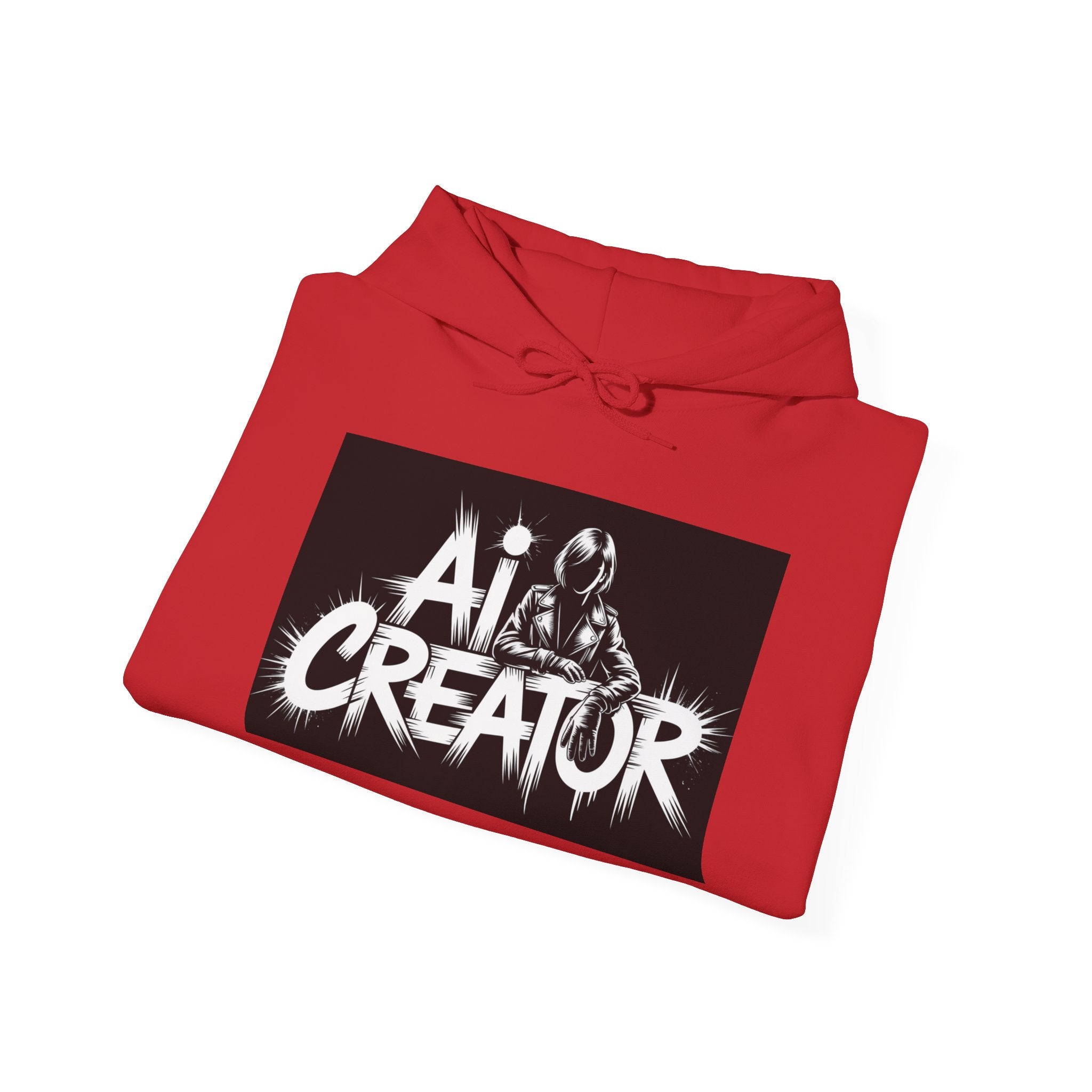 AI Creator  "Digital Rebel" Unisex Heavy Blend™ Hooded Sweatshirt