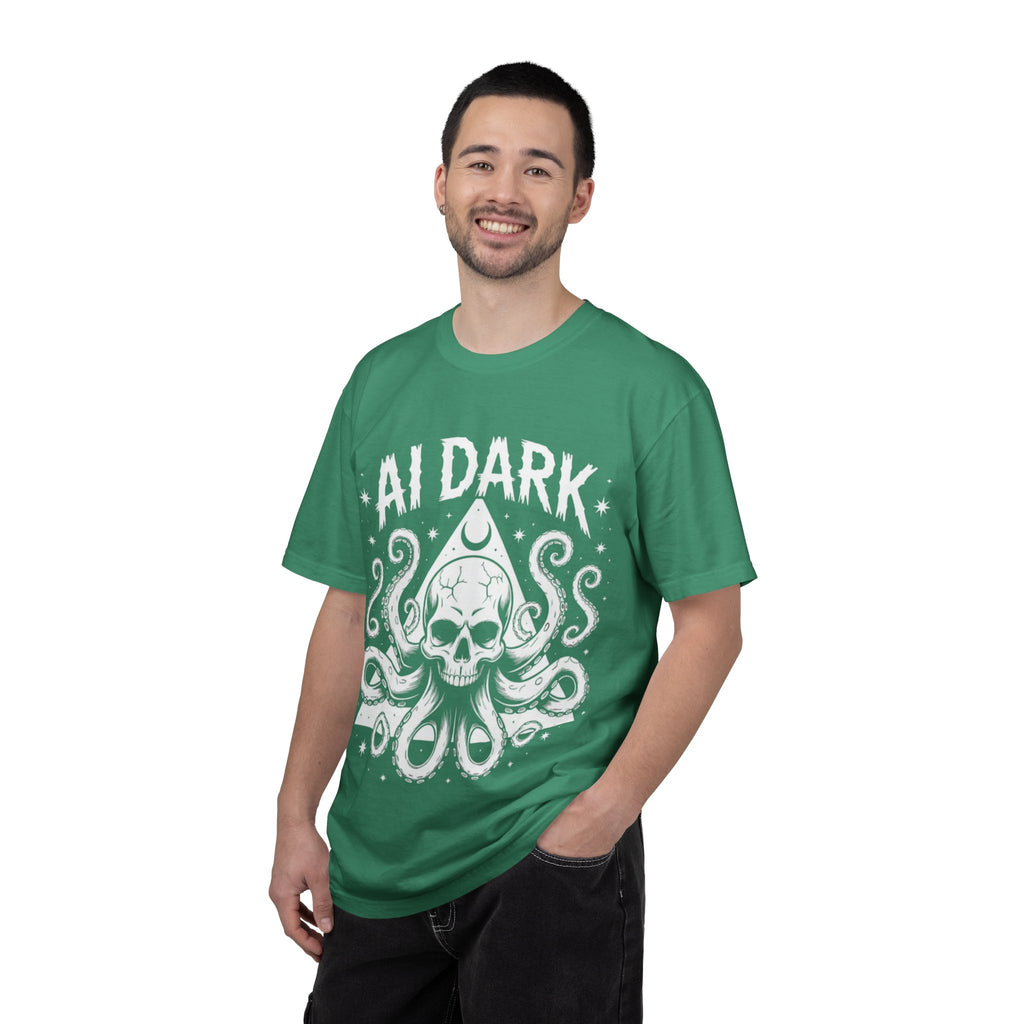 AI Dark  "Nightmare Network"  Unisex Garment-Dyed T-shirt