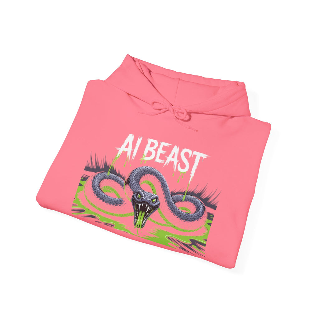 AI BEAST "Digital Venom" Unisex Heavy Blend™ Crewnwck Hoodie