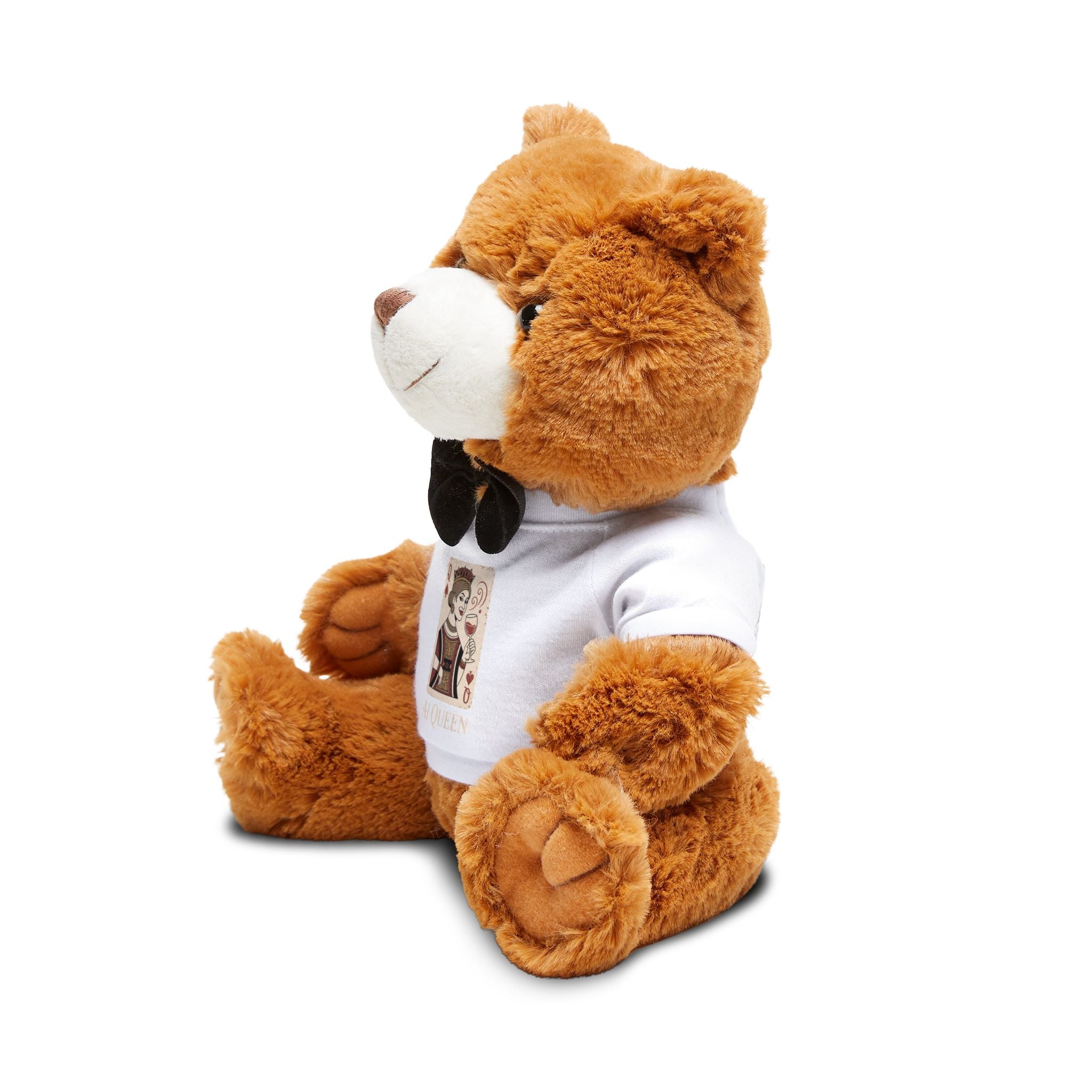 AI Queen "ROYAL ALGORITHM"  Teddy Bear with T-Shirt