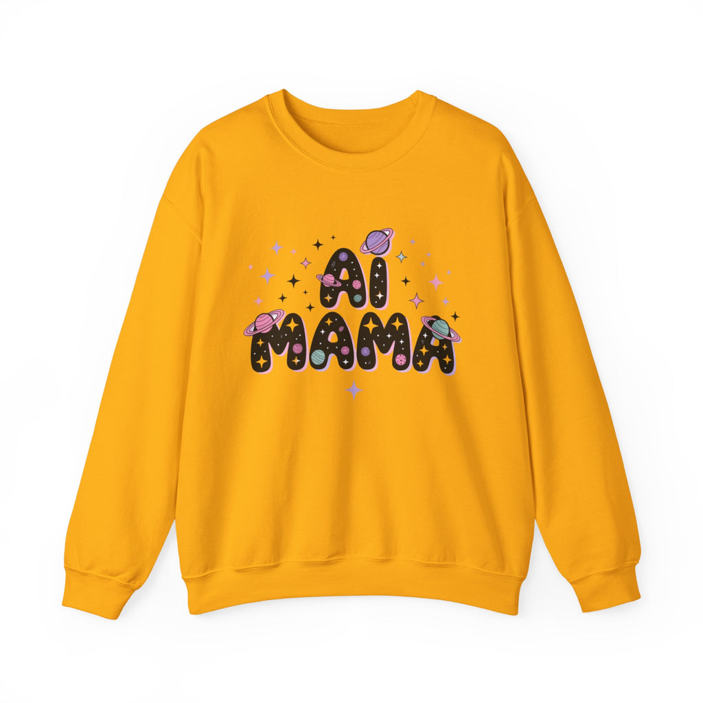 AI Mama "Digital Daydreamer" Unisex Heavy Blend™ Crewneck Sweatshirt