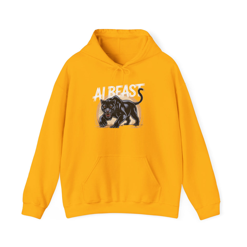 AI BEAST "Midnight Matrix" Unisex Heavy Blend™ Hooded Sweatshirt