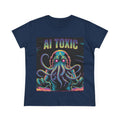 AI TOXIC  "Data Overlord" Women's Midweight Cotton Tee