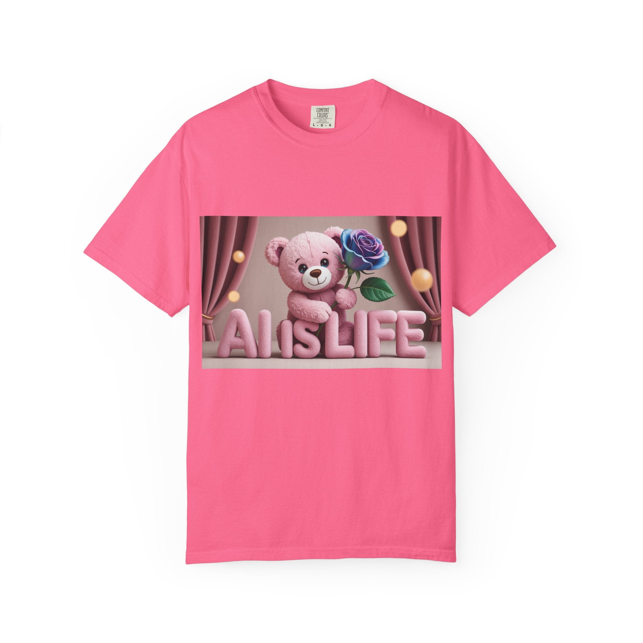 AI IS LIFE  "CUTE CIRCUIT" Casual Unisex Tee