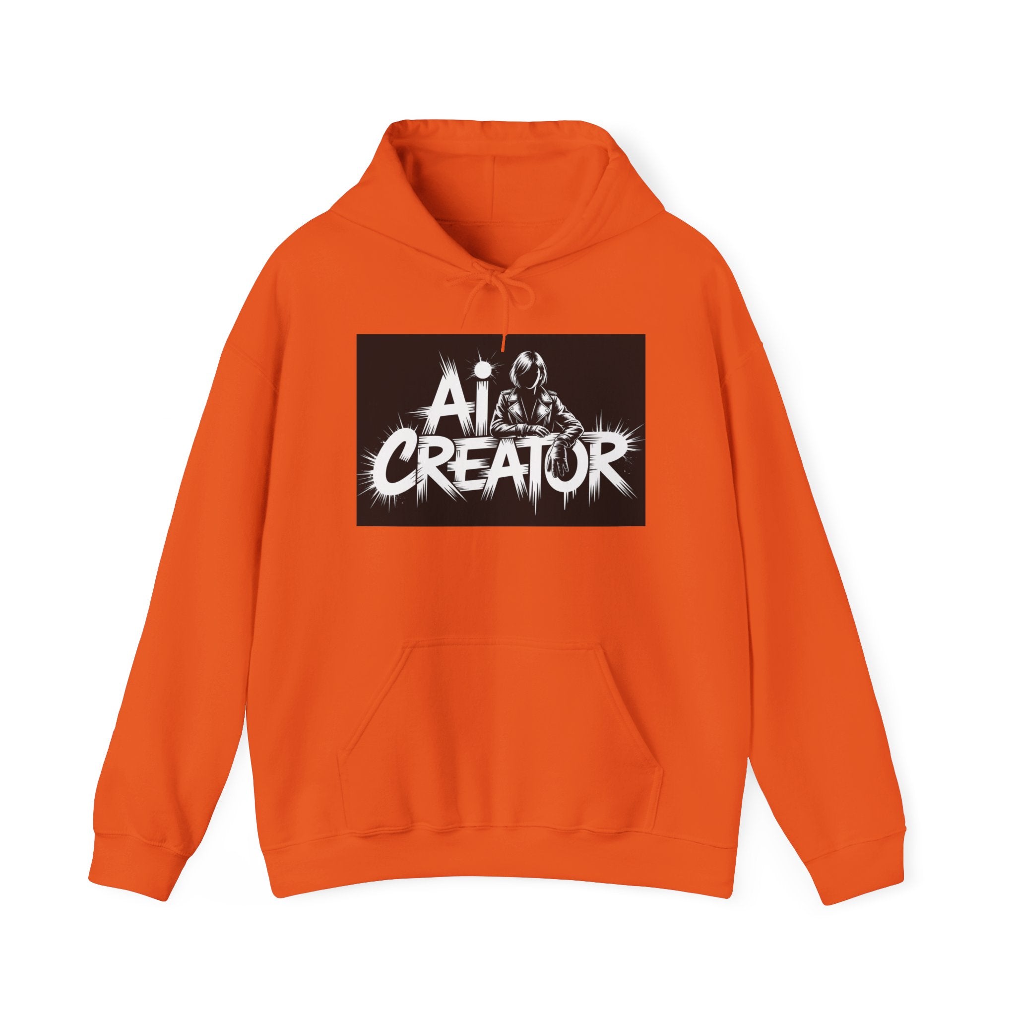 AI Creator  "Digital Rebel" Unisex Heavy Blend™ Hooded Sweatshirt