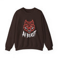 AI BEAST " Alpha Mode " Unisex Heavy Blend™ Crewneck Sweatshirt