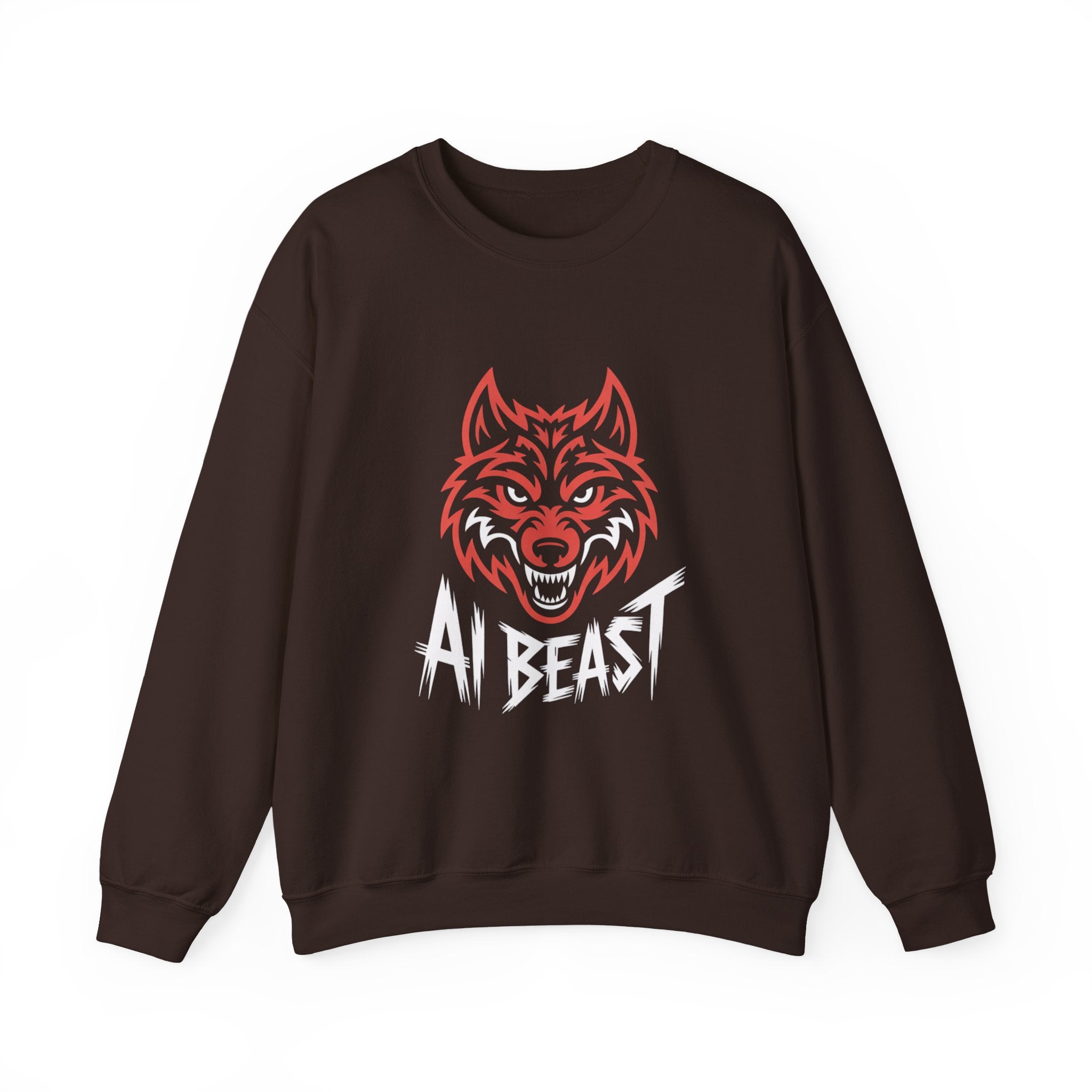 AI BEAST " Alpha Mode " Unisex Heavy Blend™ Crewneck Sweatshirt