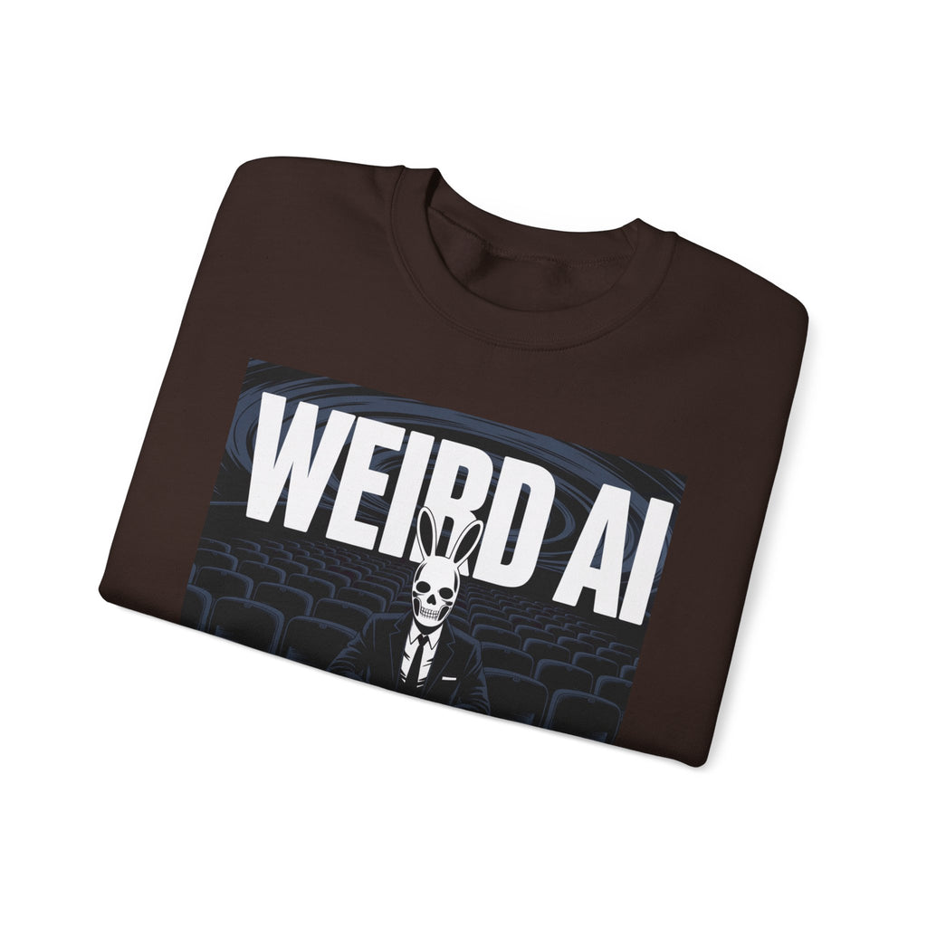 WEIRD AI " Backrooms Theater "  Unisex Heavy Blend™ Crewneck Sweatshirt
