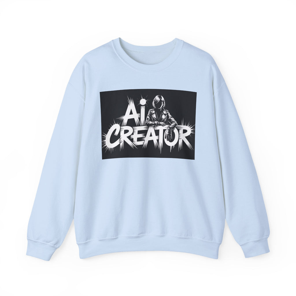 AI Creator  "Digital Rebel" Unisex Heavy Blend™ Crewneck Sweatshirt