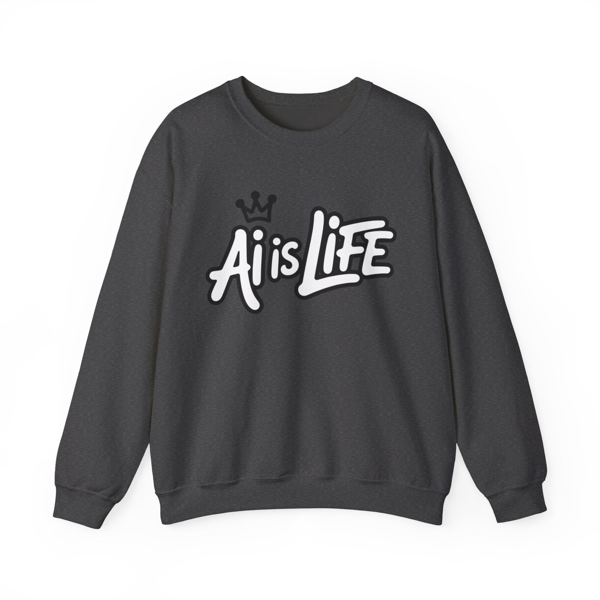 Ai is Life  "Crown Circuit" Unisex Heavy Blend™ Crewneck Sweatshirt