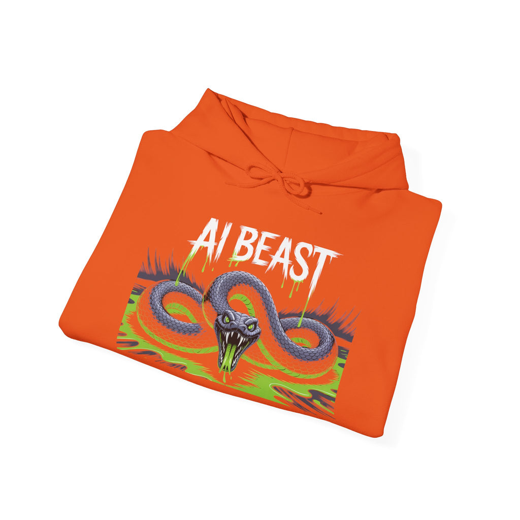 AI BEAST "Digital Venom" Unisex Heavy Blend™ Crewnwck Hoodie
