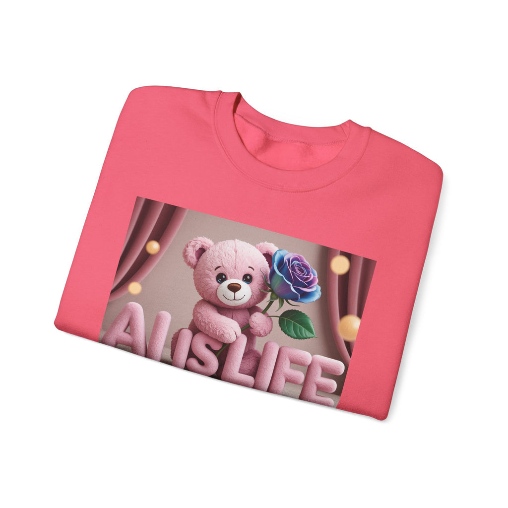 AI IS LIFE  "CUTE CIRCUIT" Unisex Heavy Blend™ Crewneck Sweatshirt
