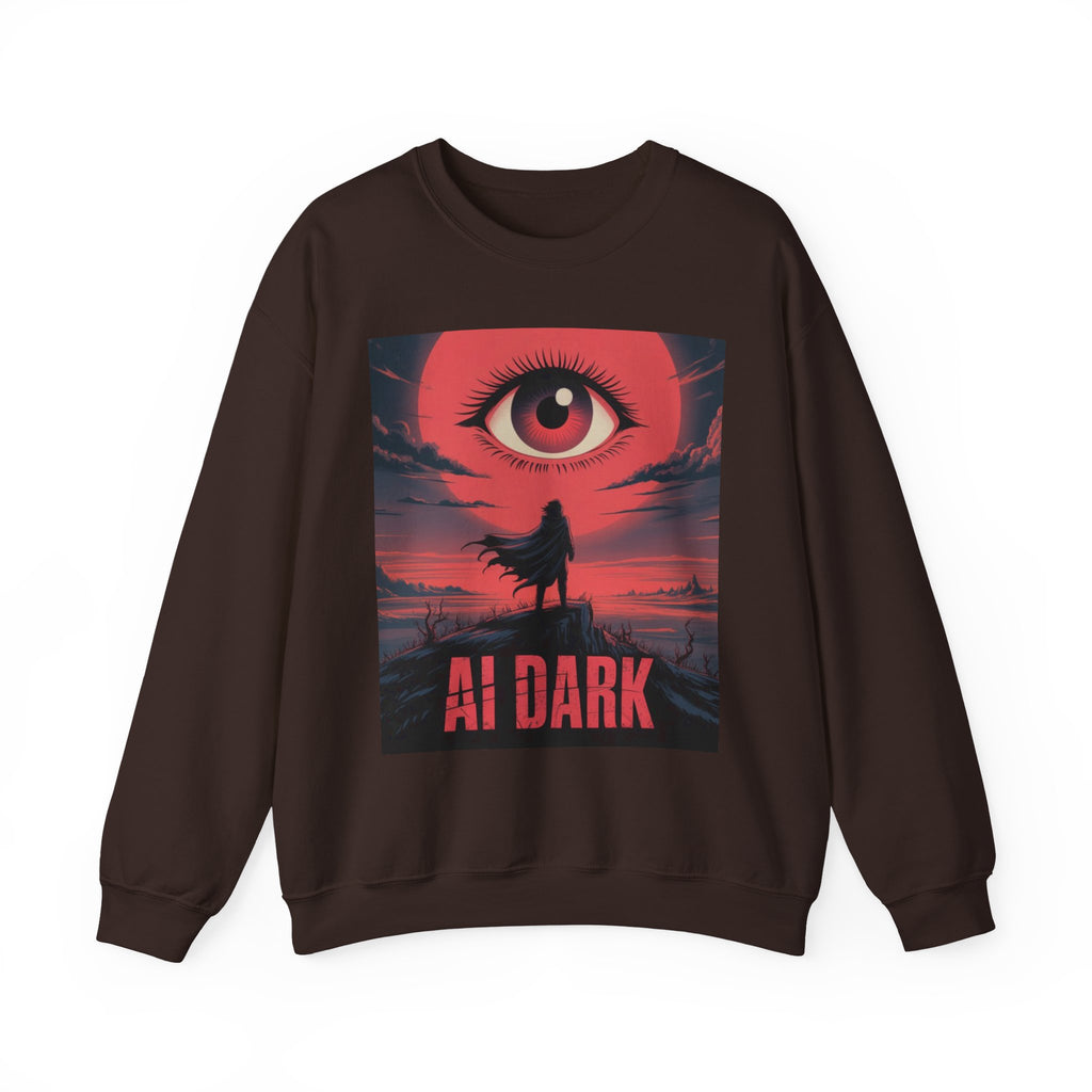 AI DARK “Shadow Protocol” Unisex Heavy Blend™ Crewneck Sweatshirt