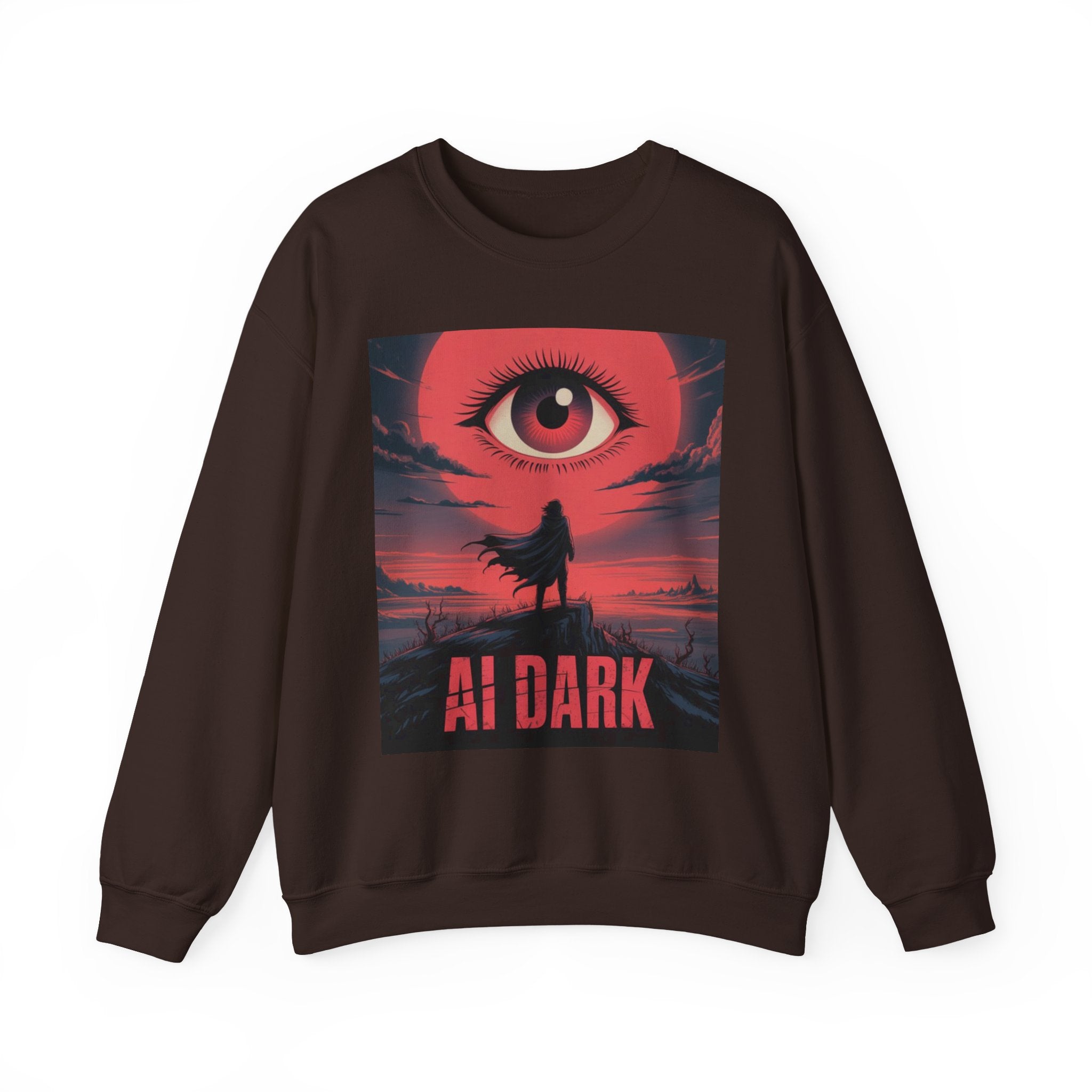 AI DARK “Shadow Protocol” Unisex Heavy Blend™ Crewneck Sweatshirt