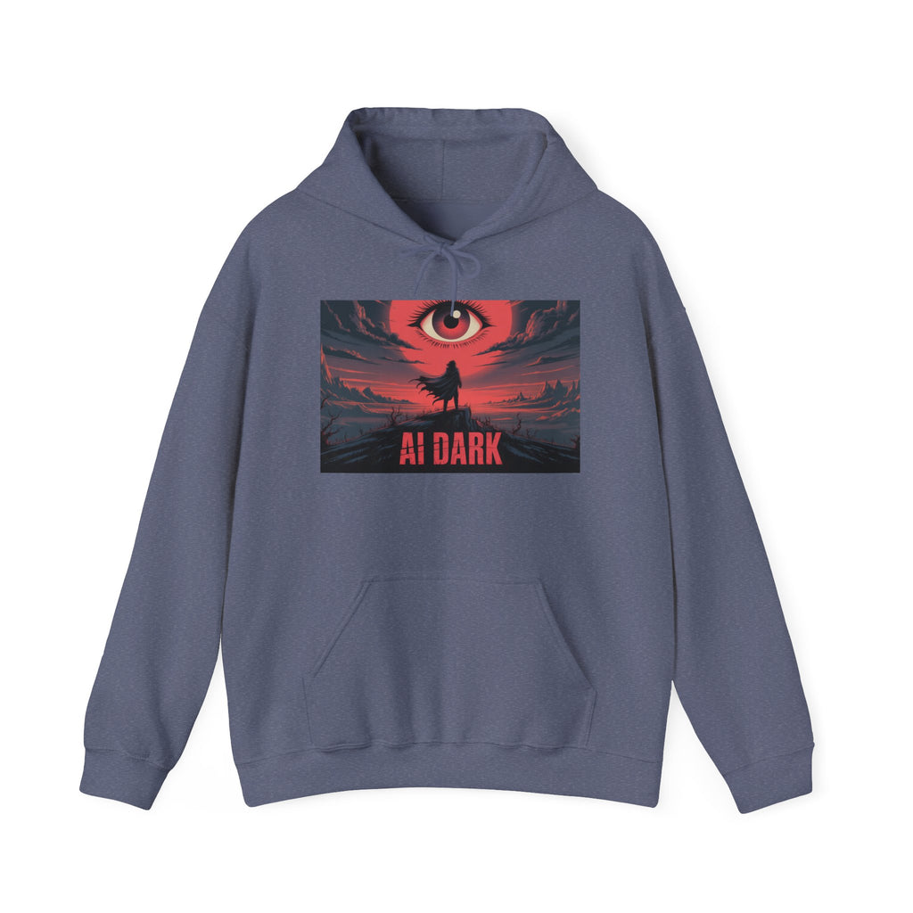 AI DARK  “ Shadow Protocol ”  Unisex Heavy Blend™ Hooded Sweatshirt