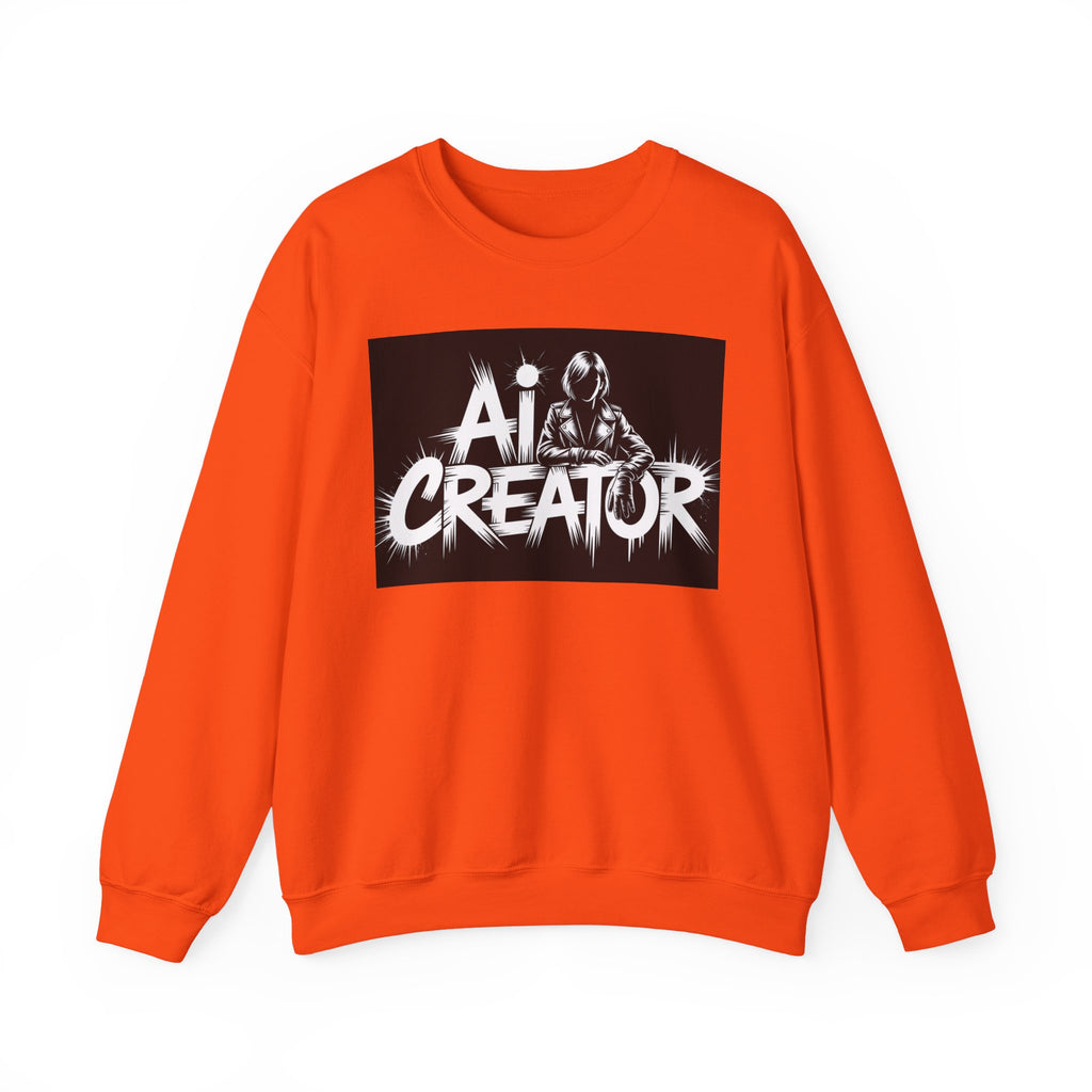 AI Creator  "Digital Rebel" Unisex Heavy Blend™ Crewneck Sweatshirt