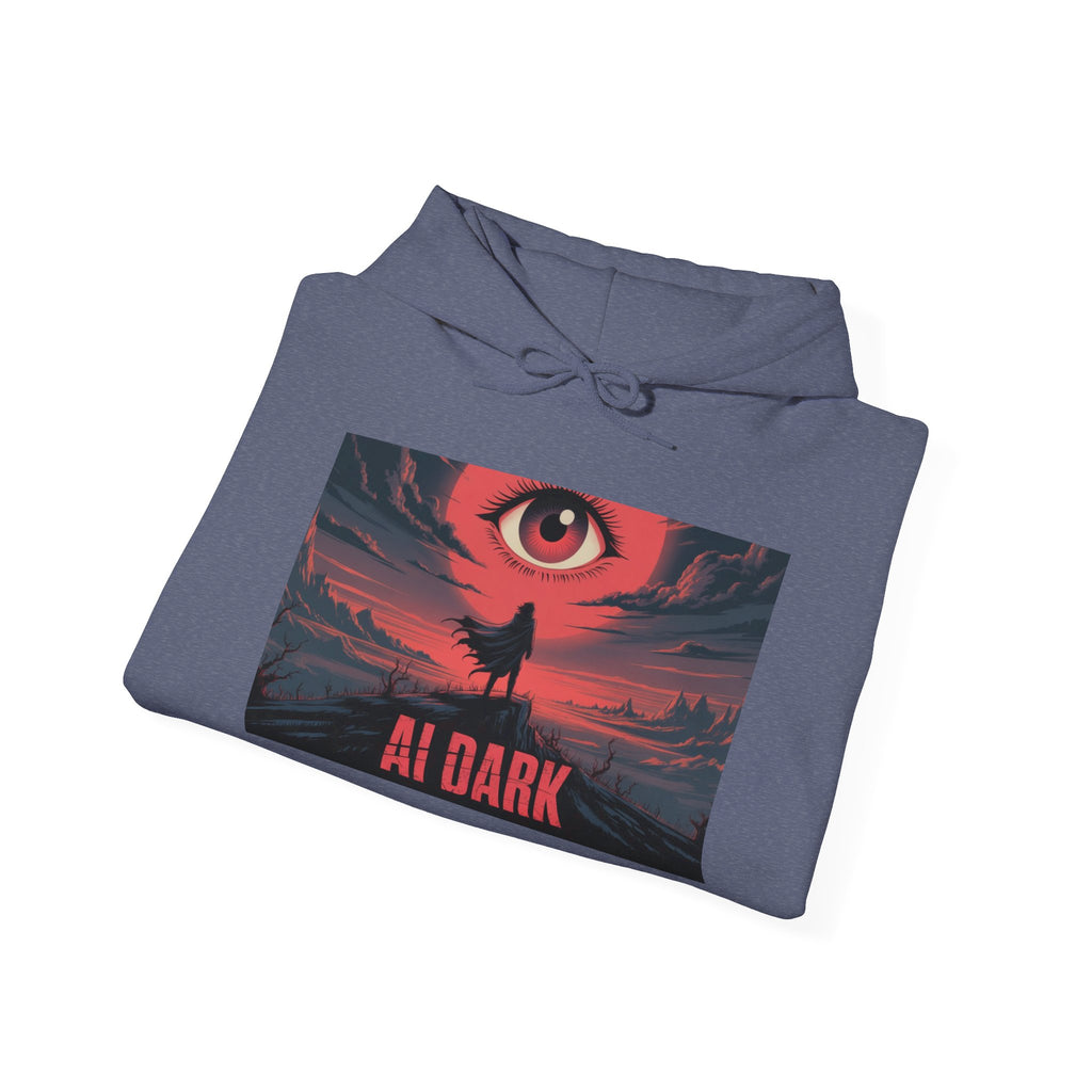 AI DARK  “ Shadow Protocol ”  Unisex Heavy Blend™ Hooded Sweatshirt
