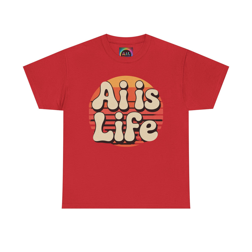 Ali Is Life "SUNSET CIRCUITRY" Retro Graphic T-Shirt