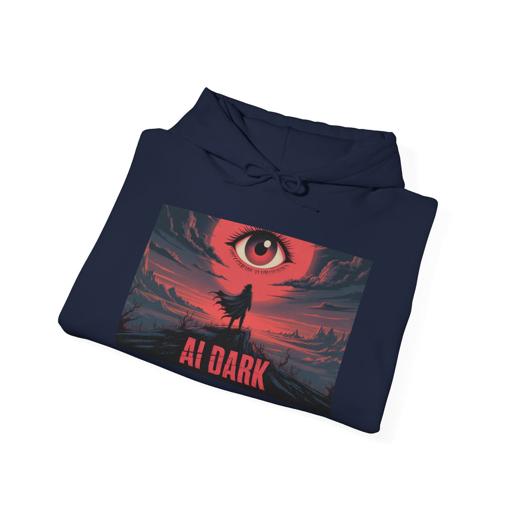 AI DARK  “ Shadow Protocol ”  Unisex Heavy Blend™ Hooded Sweatshirt