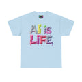 AI is LIFE "GRAFFITI DIMENSION" Colorful 3D Typography T-shirt