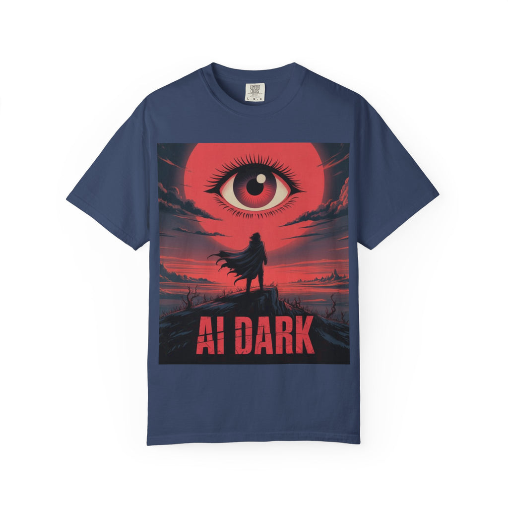 AI DARK “Shadow Protocol” Unisex Garment-Dyed T-shirt