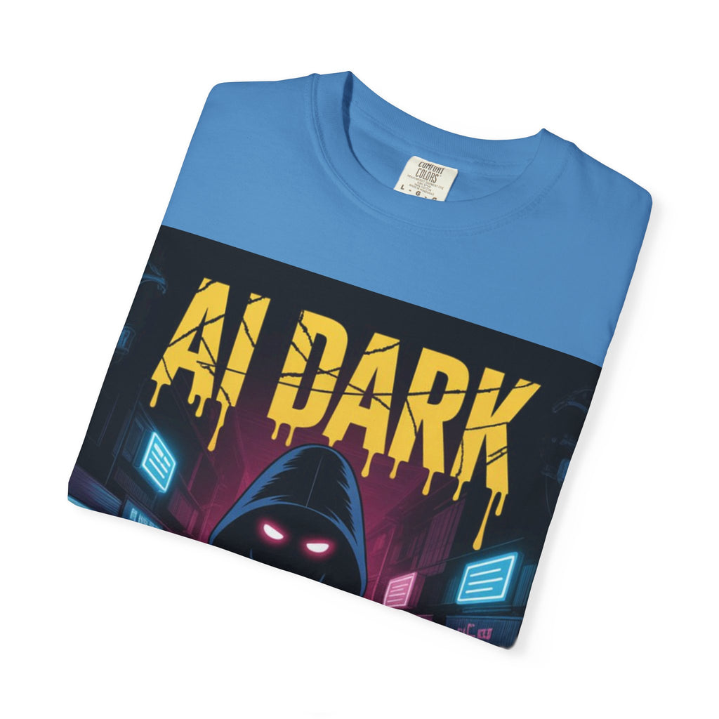 AI DARK  “Night Signal”  Unisex Garment-Dyed T-shirt