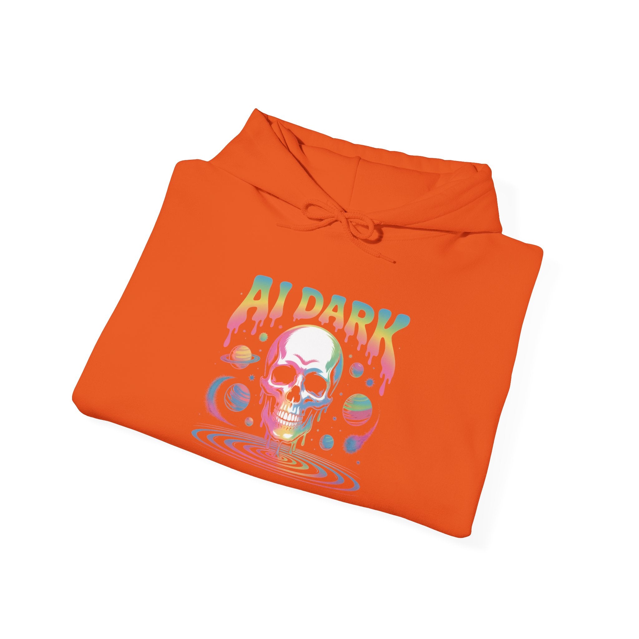 AI DARK “Death of Data” Unisex Heavy Blend™ Hooded Sweatshirt