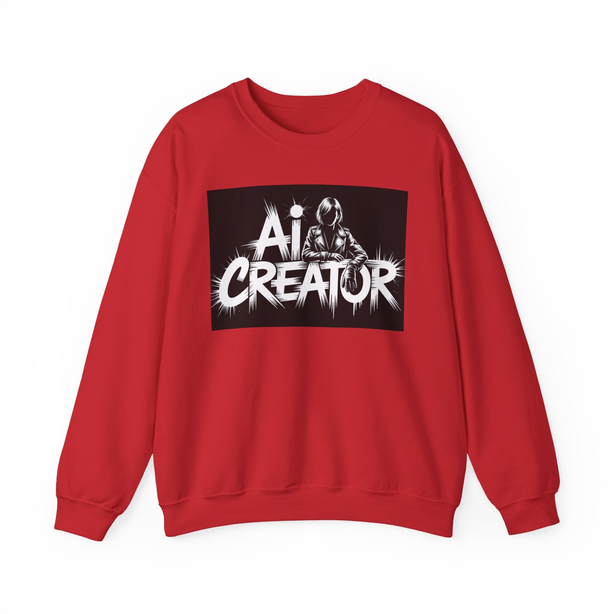 AI Creator  "Digital Rebel" Unisex Heavy Blend™ Crewneck Sweatshirt
