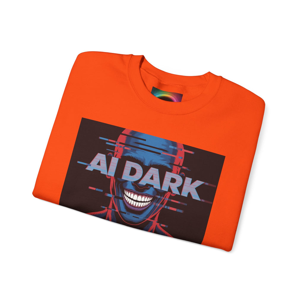 AI DARK  " Deepcore Distortion "  unisex Heavy Blend™ Crewneck Sweatshirt