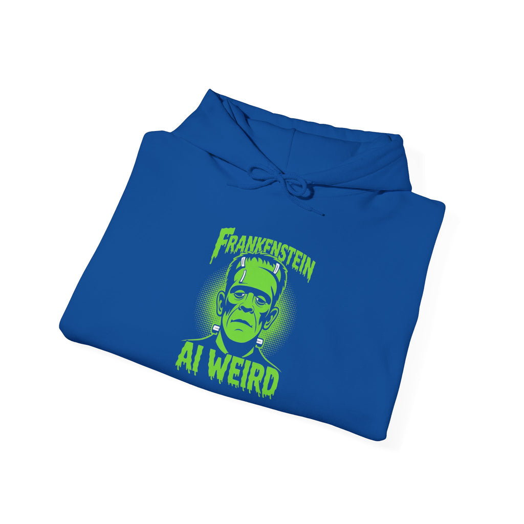 AI Weird  "Frankenbyte" Unisex Heavy Blend™ Hooded Sweatshirt