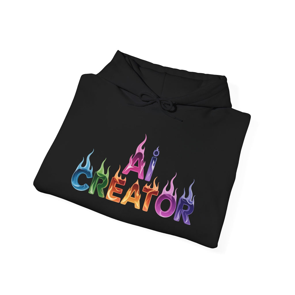 AI Creator "SPECTRUM IGNITION" Teddy Bear with Hoodie