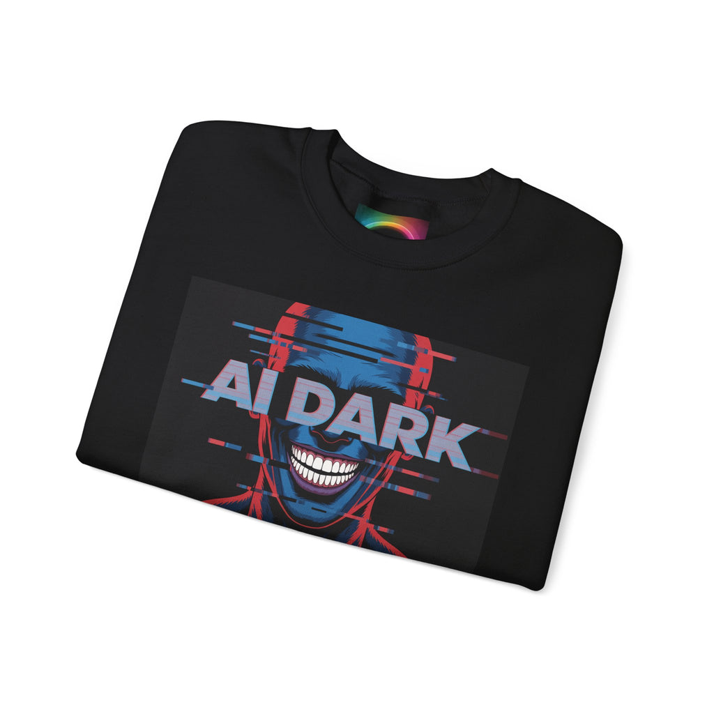 AI DARK  " Deepcore Distortion "  unisex Heavy Blend™ Crewneck Sweatshirt