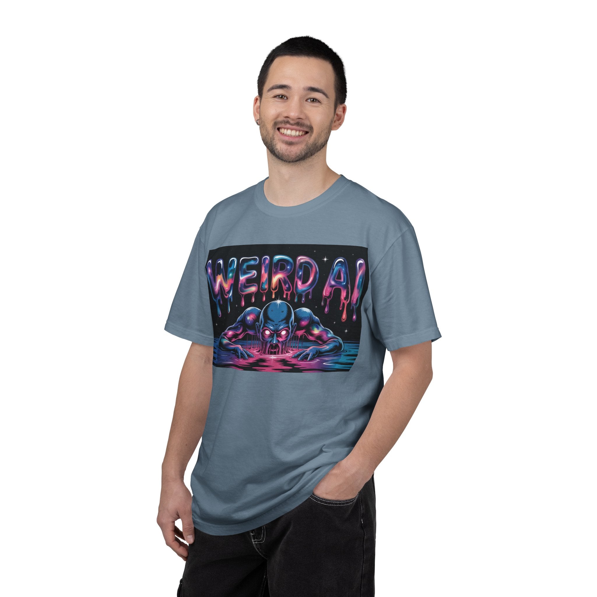 WEIRD AI  " Meltdown Matrix "  Unisex Heavy Blend™ T-Shirt