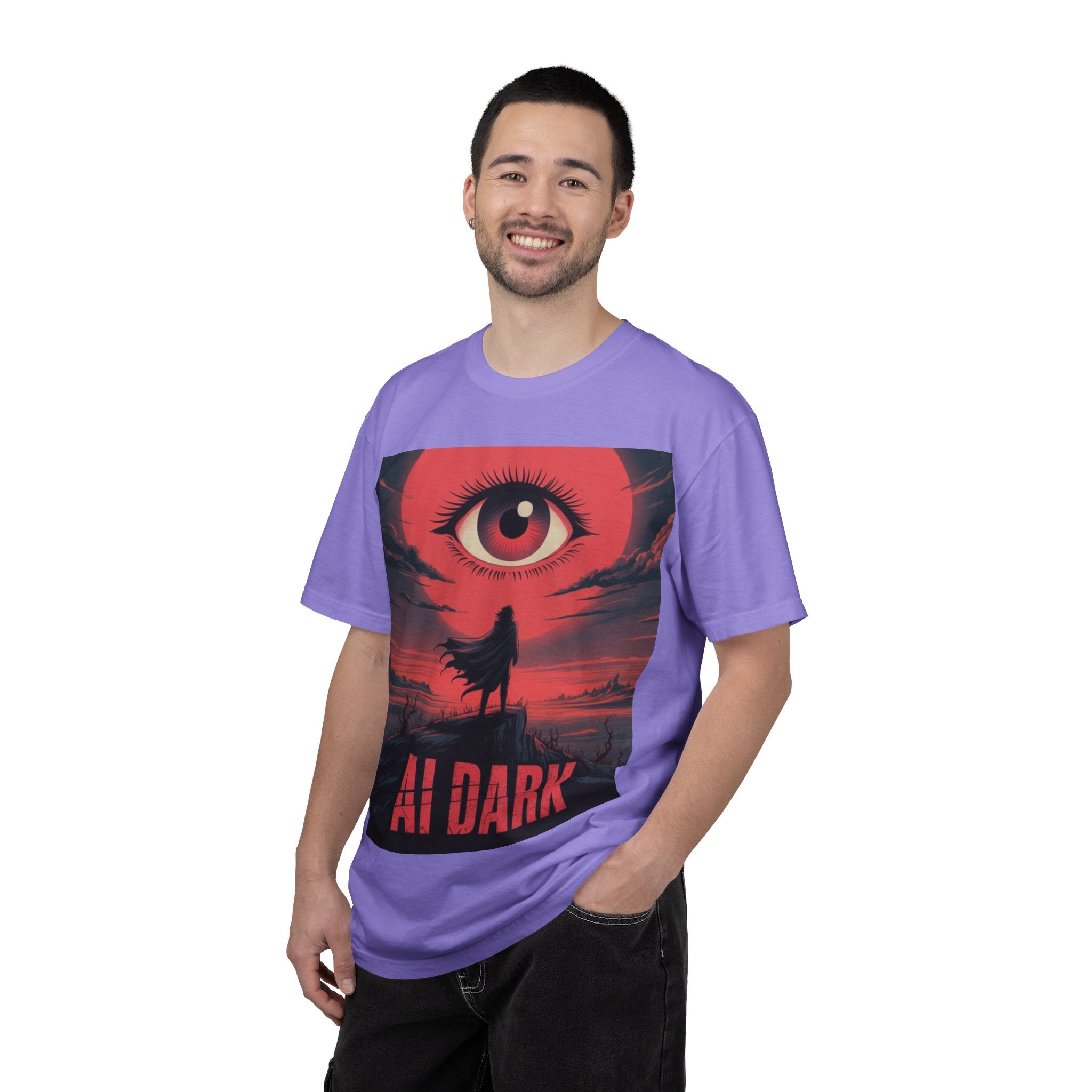 AI DARK “Shadow Protocol” Unisex Garment-Dyed T-shirt